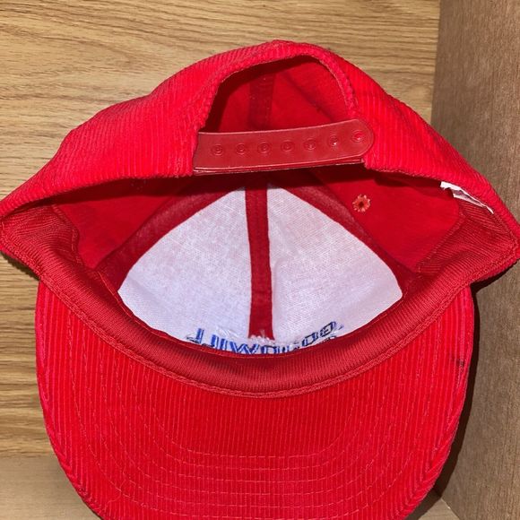 Vintage 1990 Goodwill Games Seattle Corduroy Snapback Hat Cap RARE 90s - Picture 7 of 8